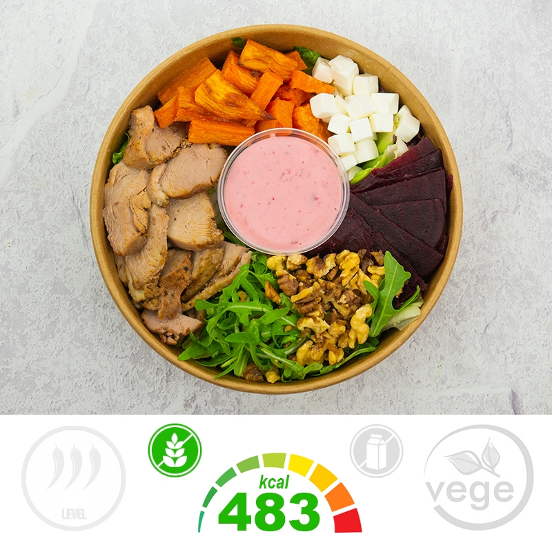 SAŁATKA PREMIUM - z kaczką