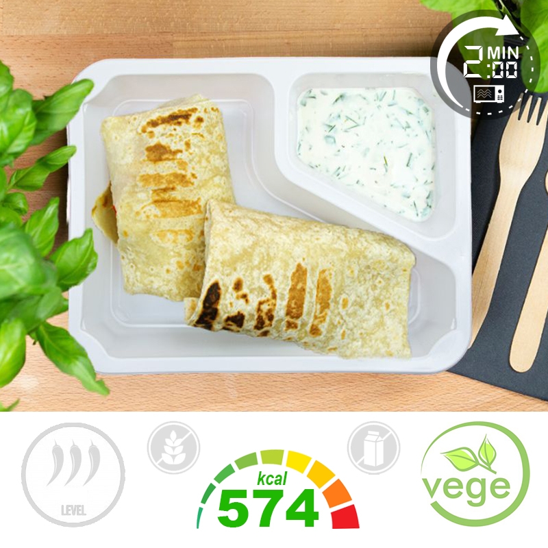 MAŁY GŁÓD - Wrap z falafelem